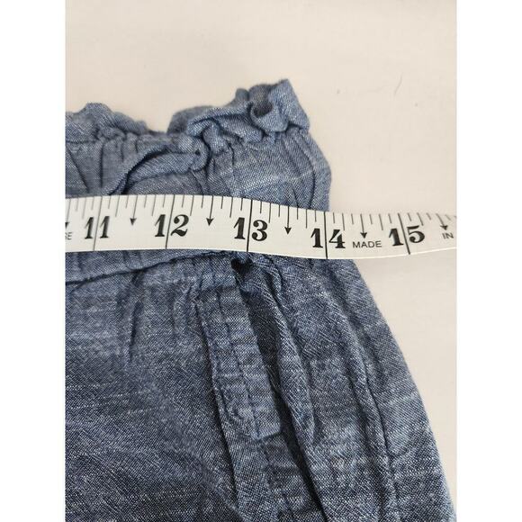 Pact Organic Cotton Womens Crop pants sz XS stretch waist pockets granola girl - Picture 9 of 11